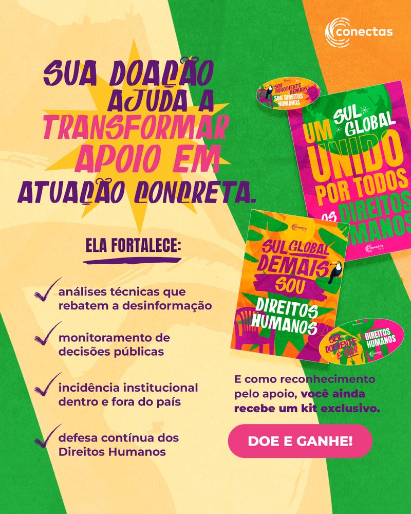 Flyer: your donation becomes concrete action